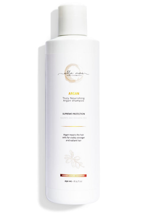 100% Natural Frizz Control Argan Oil Shampoo