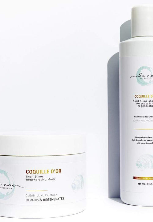 Ella Mae Anti-Damage Sealing Snail Slime Shampoo & Mask