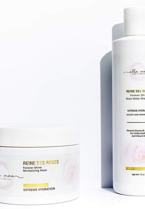 Ella Mae Anti-Oiliness Balancing Rosewater Shampoo & Mask